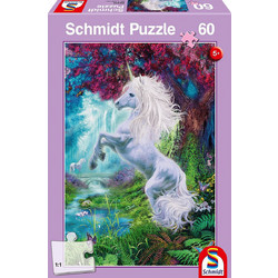 Παιδικό Puzzle Schmidt Μονόκερος Σε Μαγικό Κήπο 60 Κομμάτια