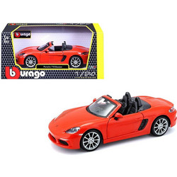 Bburago Porsche 718 Boxster Red