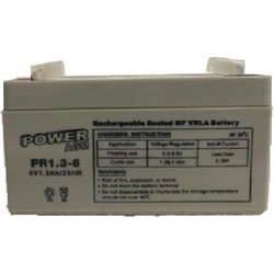 Μπαταρία VRLA Power PR1.3-6 6V 1.3Ah