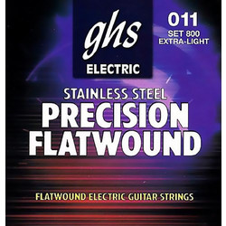 GHS 800 Precision Σετ 6 Χορδές Ηλεκτρικής Κιθάρας Stainless Steel 11-46" Extra Light Tension
