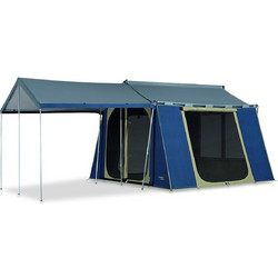 Oztrail Canvas Cabin Σκηνή Camping Τριγωνική 6 Ατόμων 3 Εποχών 360x270x220cm