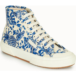 Superga 2295 Γυναικεία Sneakers Μποτάκια Μπεζ Royal Blue S11188W-A0T