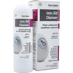 Frezyderm Intim Aid Cleanser pH 5.0 Ειδικό Υγρό Καθαρισμού 200ml