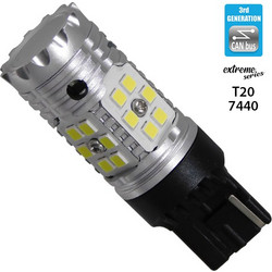 Globostar T20 / 7440 Extreme Series LED 12V 15W 1τμχ
