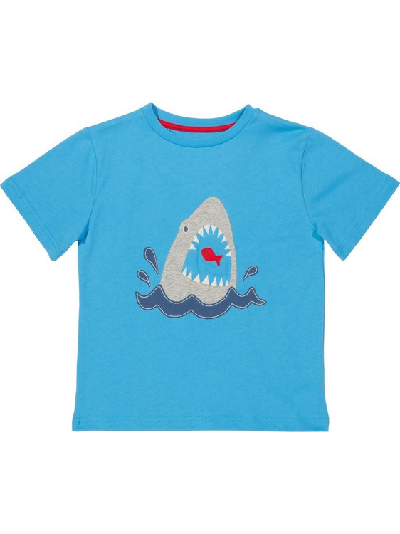 Kite Shark Snack Παιδικό T-Shirt Κοντομάνικο Μπλε KB0643