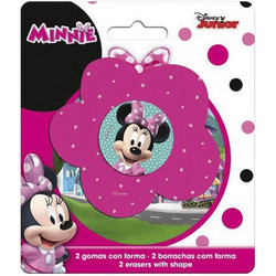 Disney Σετ 2 Γόμες Minnie (AST6545)