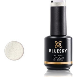 Bluesky No Wipe 01 Top Coat Glitter Ημιμόνιμο Βερνίκι Νυχιών 15ml