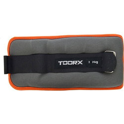 ΒΑΡΑΚΙΑ ΑΚΡΩΝ TOORX (AHF-072) ΜE VELCRO ΓΚΡΙ/ΠΟΡΤΟΚΑΛΙ (2 Χ 1 KG)