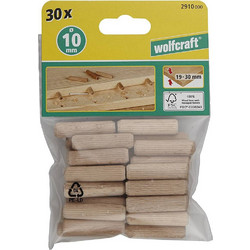 ΣΕΤ ΚΑΒΙΛΙΕΣ WOLFCRAFT ΟΞΙΑΣ 10X40MM - 30 ΤΕΜ. 2910000