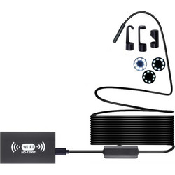 F130 8mm 1200p Wifi Ενδοσκοπική κάμερα με σκληρό καλώδιο (5m)