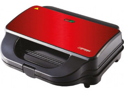 Gruppe SW-298M Τοστιέρα με Αποσπώμενες Πλάκες για 2 Τοστ 900W Κόκκινη