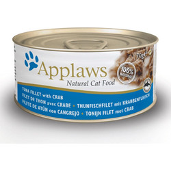 Applaws Adult with Tuna Fillet & Crab 70gr