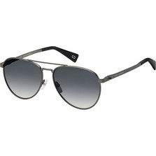 Marc Jacobs MARC 240/S R80/9O Ανδρικά Γυαλιά Ηλίου Aviator Μεταλλικά Γκρι με Γκρι Polarized Φακό
