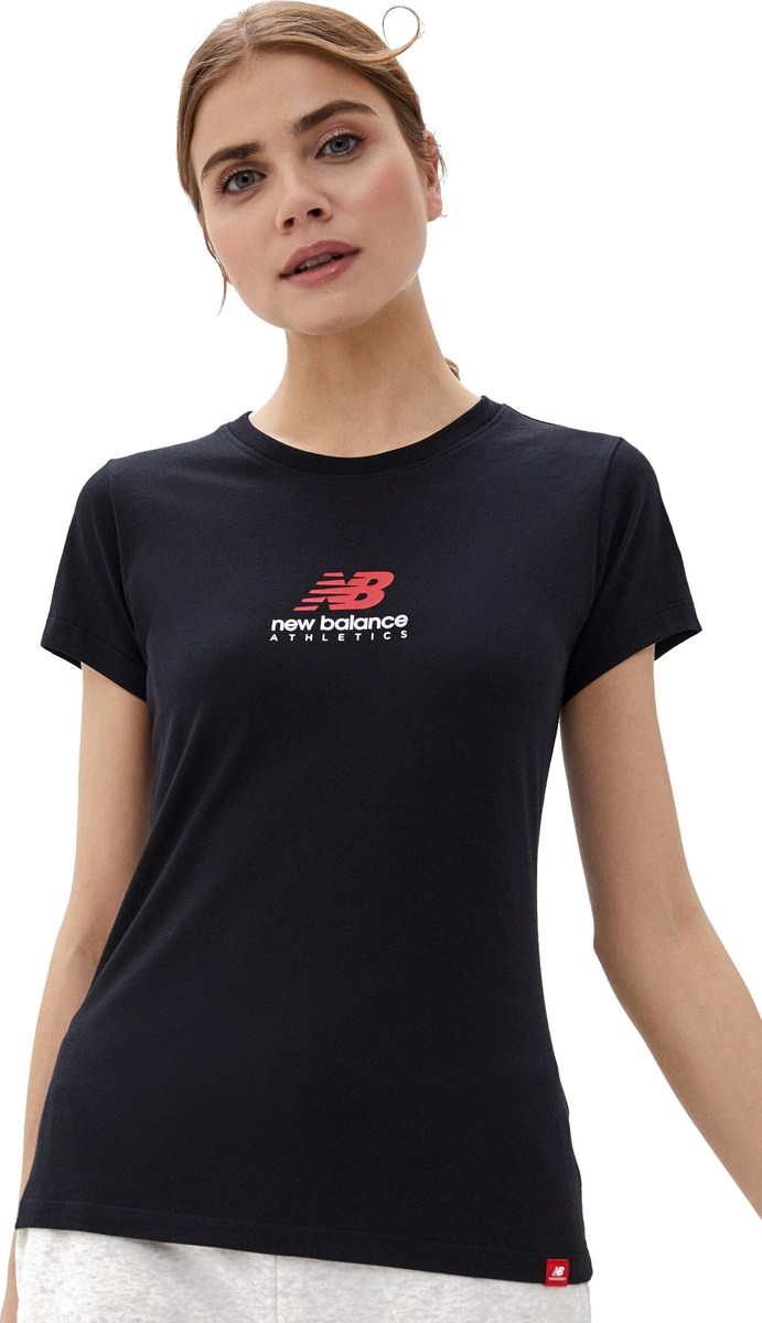 new balance logo t shirt