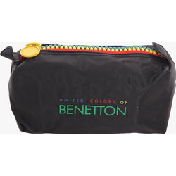 Benetton Κασετίνα με 2 Θήκες Μαύρη 132-333-17221