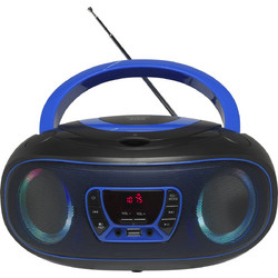 Denver TCL-212 Φορητό Ράδιο CD Player με Bluetooth / USB Μπλε