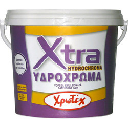 Χρωτέχ Xtra Υδρόχρωμα Λευκό 9lt
