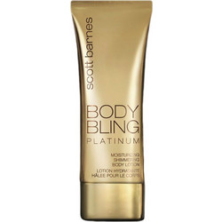 Scott Barnes Body Bling Platinum Shimmering Body Cream 120ml