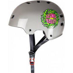 BULLET X Slime Balls Slime Logo Helmet - Grey -ADULT