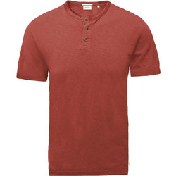 Κοντομάνικο Henley T-Shirt DOUBLE TS-152 Copper