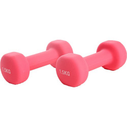 Pegasus Neoprene B-7910-15 Σετ Βαράκια Εξάγωνα Βινυλίου 2x1.5kg