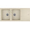 Teka Stone 80 B-TG 2C 1E Ένθετος Νεροχύτης Γρανίτη Αντιστρεφόμενος Sandbeige 116x51cm
