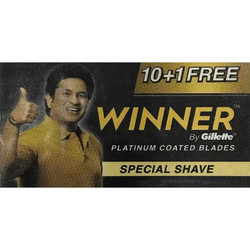 Gillette DE Winner Platinum Ανταλλακτικές Λεπίδες 11τμχ