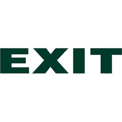 Next επιγραφή pp Exit 7x22εκ