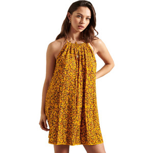 Superdry Beach Mini Καλοκαιρινό Καθημερινό Φόρεμα Κίτρινο W8010724A-5WJ Superdry Beach Mini Καλοκαιρινό Καθημερινό Φόρεμα Κίτρινο W8010724A-5WJ