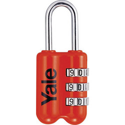 Κλειδαριά λουκέτο με συνδυασμό Yale Travel Padlock YP2 (YYP2/23/128/1R) YYP2/23/128/1R