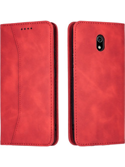 Bodycell Pu Leather Book Case Red (Xiaomi Redmi 8A)