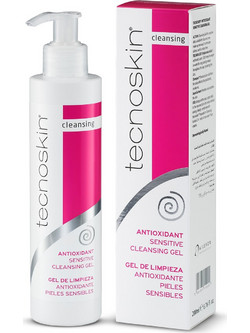 Tecnoskin Antioxidant Gel Ντεμακιγιάζ για Ευαίσθητη Επιδερμίδα 200ml