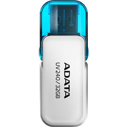 Adata UV240 32GB USB Stick 2.0 με USB-A Λευκό