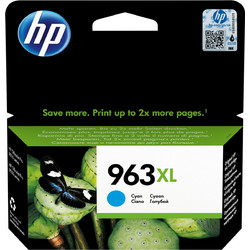 HP 963XL Cyan Μελάνι Εκτυπωτή Inkjet