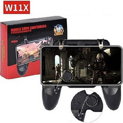 W11X Mobile Game Controller με Υποστήριξη Κουμπιών Fire Trigger Για PUBG Mobile Gaming