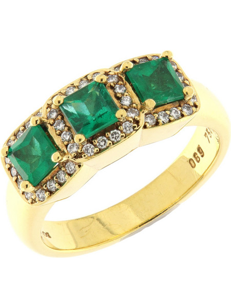 Κίτρινος Χρυσός 18Κ - 1.18ct / 0.22ct