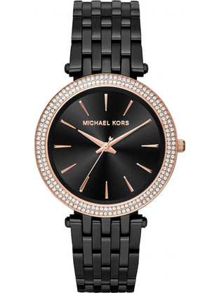 Michael Kors Γυναικείο Ρολόι με Μαύρο Μεταλλικό Μπρασελέ MK3407