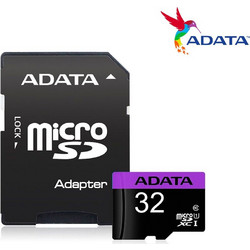 Adata Premier Pro microSDHC 32GB Class 10 U1 UHS-I 45MB/s + Adapter