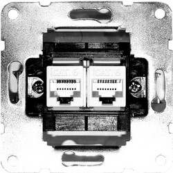 ΜΗΧΑΝΙΣΜΟΣ ΠΡΙΖΑΣ DATA RJ45 Cat.6+ΤΗΛΕΦΩΝΟΥ RJ11 - 15-019 15-019