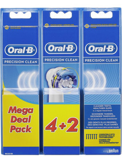 Oral-B Precision Clean Ανταλλακτικές Κεφαλές 3x2τμχ