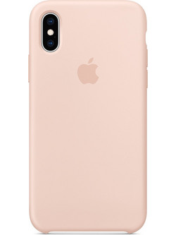 Apple Silicone Case Pink Sand (iPhone X / XS)