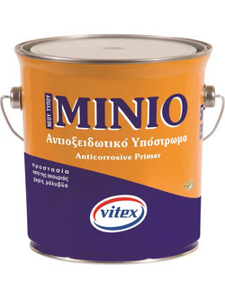 Vitex Minio Primer Αντισκωριακό Ακρυλικό Αστάρι Δυαλίτου 2.5lt