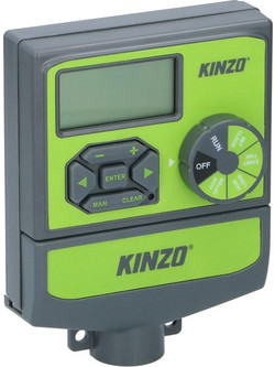 Kinzo 14824 Προγραμματιστής Ποτίσματος Μπαταρίας 8 Στάσεων