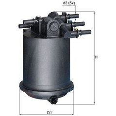Φίλτρο καυσίμου KNECHT KL414