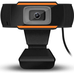 Web Camera Full HD 1080P 25F/S 5-Glass Lens Κάμερα USB με Μικρόφωνο BT690 Black/Red