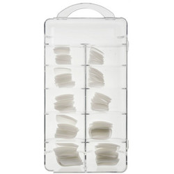 Beautifly Ivory Artificial Square Tips Νυχιών 100τμχ