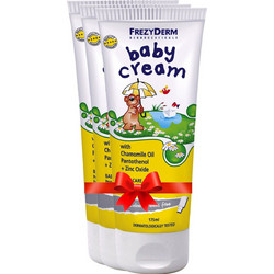Frezyderm Baby Cream Κρέμα για Σύγκαμα 3x175ml