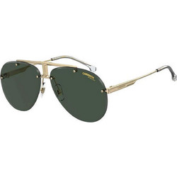 Carrera CA1032S J5G/QT Ανδρικά Γυαλιά Ηλίου Aviator Μεταλλικά Γκρι με Μαύρο Polarized Φακό