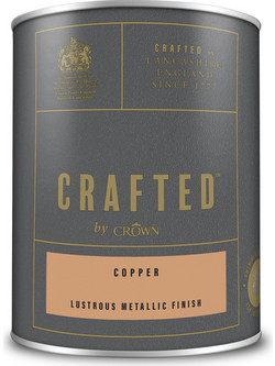 Crown Crafted by Crown Μεταλλικό Χρώμα Copper Ματ 1.25lt