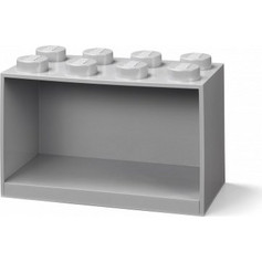 LEGO Iconic Wall Brick 8 studs - Light Grey (4115)